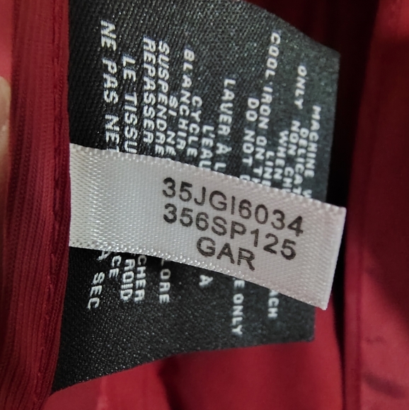 Cole Haan $278 Signature Packable Hooded Rain Jacket Eggplant Women's Large - Picture 4 of 8